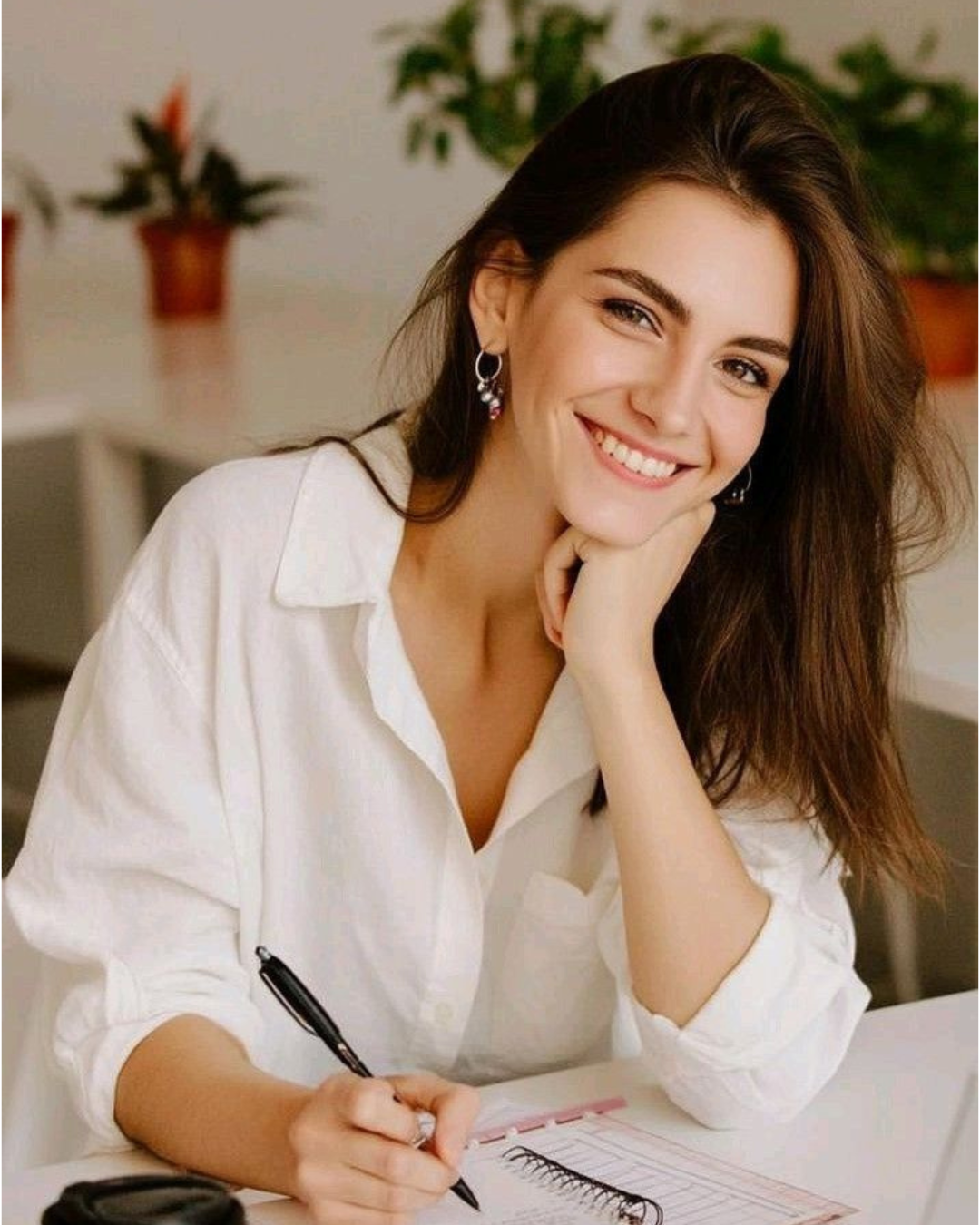 Retrato ilustrado de Mariana